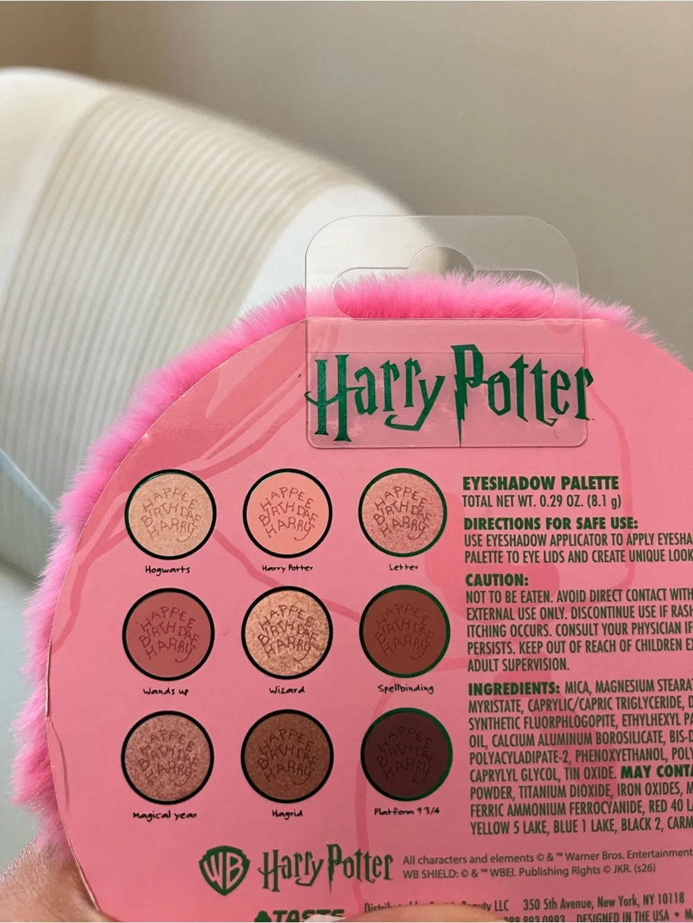 Harry Potter cake eyeshadow palette